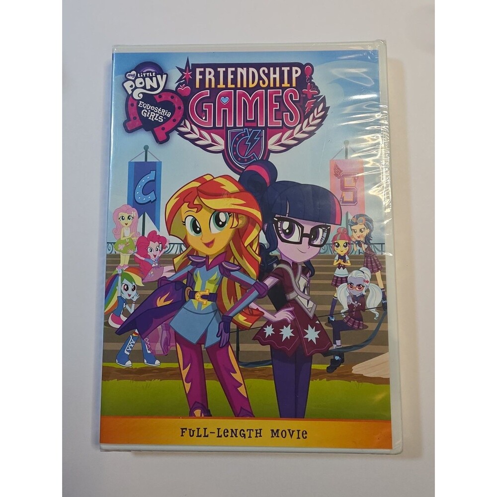 My Little Pony Equestria Girls Friendship Games DVD Widescreen 2015 72 min